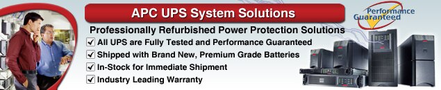 APC UPS Systems