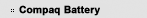 compaq battery