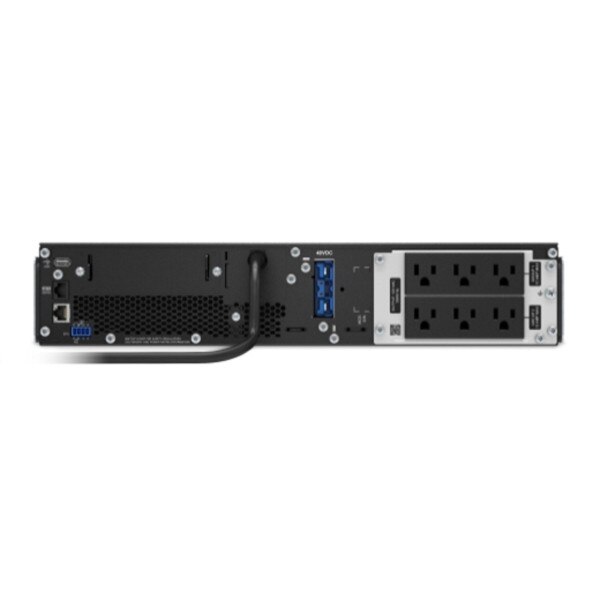 2 APC SRT1500RMXLA with 1 AP7750A