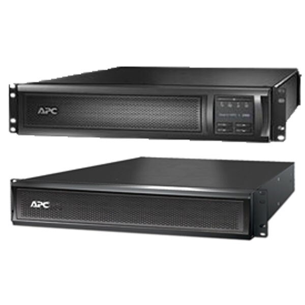 Onduleur APC Smart-UPS SMX1500RMI2U – 1500 VA/1200W, Montage Rack/tour, Autonomie Longue Durée Possible, écran LCD, 8 Prises, Pour Serveurs Et Réseau