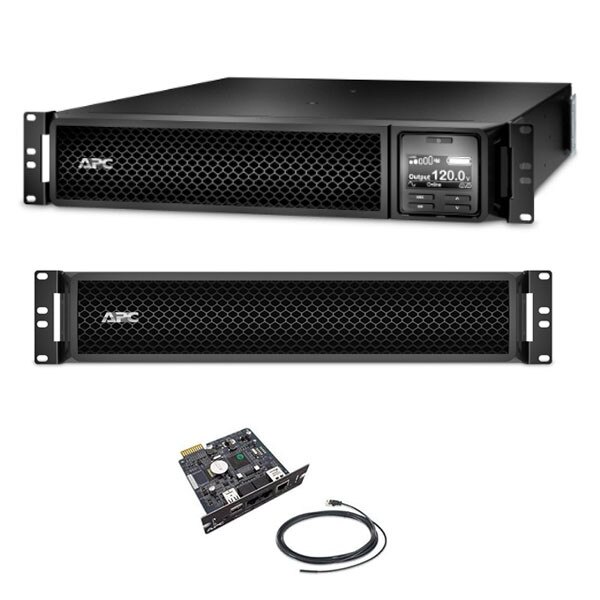 APC SRT2200RMXLA-NC with SRT72RMBP